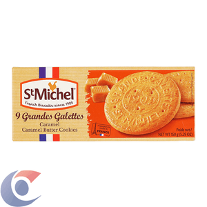 Biscoito Francês St Michel Amanteigado Com Caramelo 150g