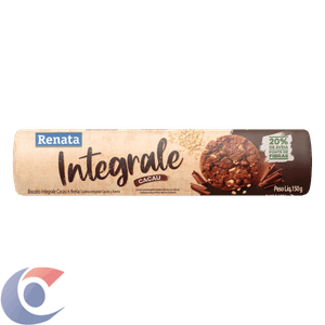 Biscoito Integrale Renata Cacau E Aveia 150g