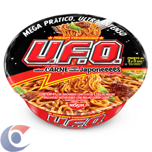 Macarrão Instantâneo Nissin Yakissoba Ufo Carne 95g