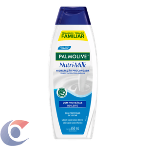 Sabonete Líquido Para Corpo Palmolive Nutri-Milk Hidratação Prolongada 650ml