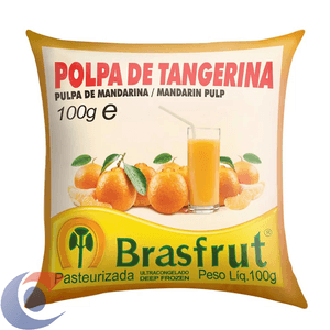 Polpa De Fruta Brasfrut Tangerina 100g