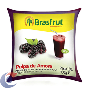 Polpa De Fruta Brasfrut Amora 100g