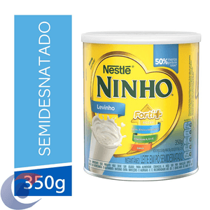 Leite Em Pó Ninho Levinho Semidesnatado Lata 350g