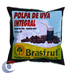 Polpa De Fruta Brasfrut Uva 100g