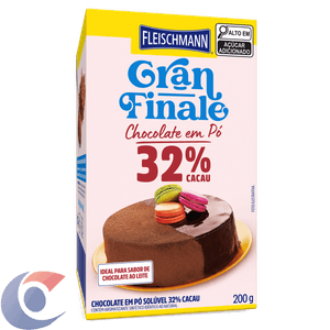 Chocolate Em Pó Granfinale 200g 32% Cacau