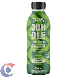 Suplemento Alimentar Orgânico Limonada Plant Power Jungle Endurance Frasco 500ml