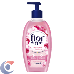 Sabonete Liquido Mãos E Corpo Flor De Maçã E Framboesa Flor De Ypê Frasco Pump 250ml
