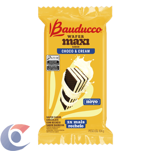 Wafer Bauducco Maxi Choco & Cream 104g
