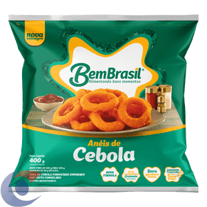 Anéis Cebola Bem Brasil Congelado 400gr
