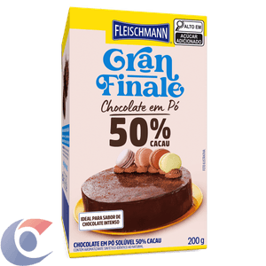 Chocolate Em Pó Granfinale 200g 50% Cacau