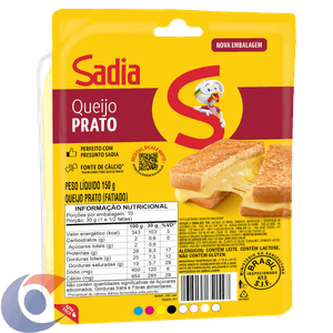 Queijo Prato Fatiado Sadia Soltíssimo 150g