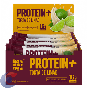 Barra Protein Mais Banana Brasil Torta De Limão 50gr