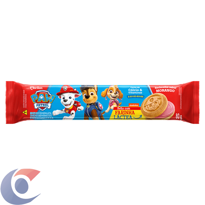 BISC-RECH-MARILAN-PAW-PATROL-80G-MO-MORANGO