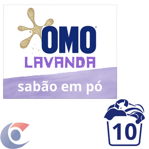 Sabão Em Pó Omo Lavanda 800g