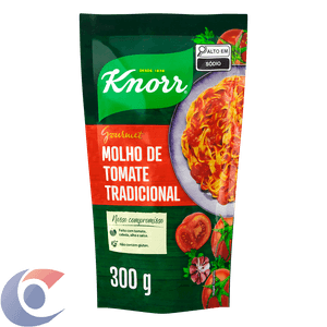 Molho De Tomate Tradicional Knorr Gourmet Sachê 300g
