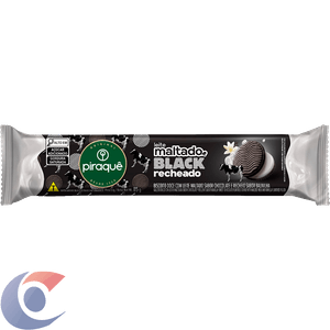 Biscoito Recheado Piraquê  Maltado Black 85g