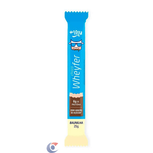 Barra Proteina +Mu Choco Wheyfer Baunilha 25g