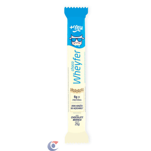Barra Proteina +Mu Chocolate Branco 25g
