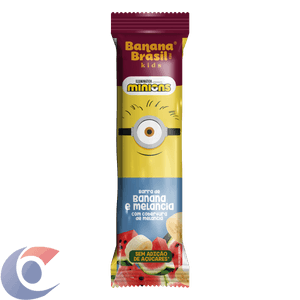Barra Kids Banana Brasil Melancia 22g