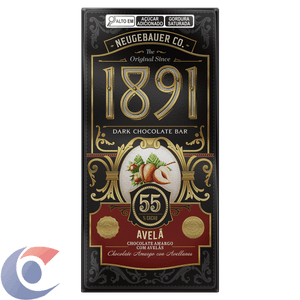 Chocolate Barra Neugebauer 1891 55 Avelã 90g