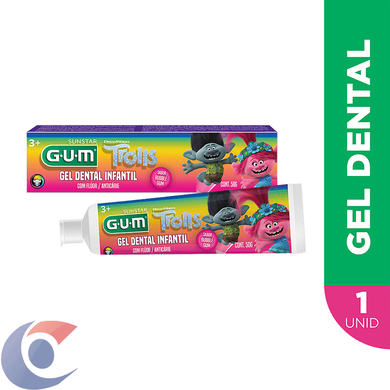 GEL-DENT-INF-GUM-50G-TROLLS