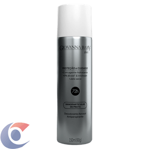 Desodorante Aerosol Giovana Baby Silver 100ml