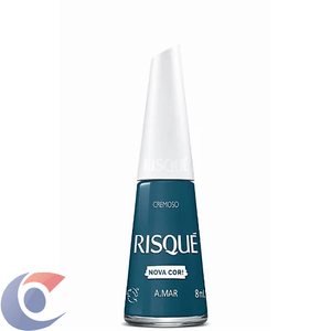Esmalte Cremoso Ultra Brilho A Mar Risqué Blister 8ml