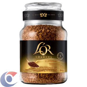 Cafe Solúvel Liofilizado Classique L'Or Vidro 84g
