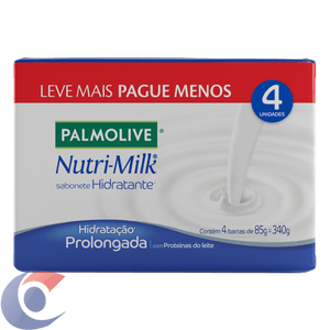 Pack Sabonete Barra Liv Hidratante Nultri-Milk Envoltório 340g 4 Un Leve Mais E Pague Menos
