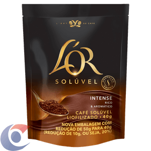 Café Solúvel Liofilizado Intense L´Or Sachê 40g