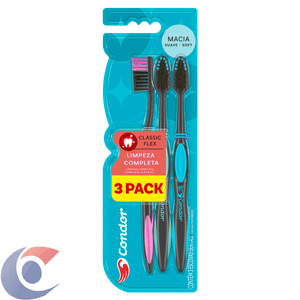 Escova Dental Macia Condor Classic Flex 3 Un