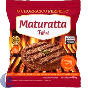 Hambúrguer Bovino Friboi Maturatta Fraldinha 180g