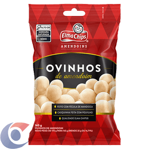 Ovinhos De Amendoim Elma Chips 145g