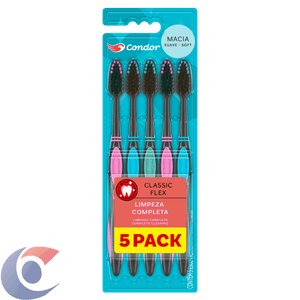 Escova Dental Macia Condor Classic Flex 5 Un