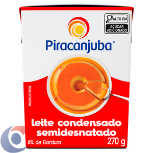 Leite Condensado Semidesnatado Piracanjuba 270g