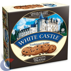 BISC COOK MAL WHITE CASTLE AM CHO 125G