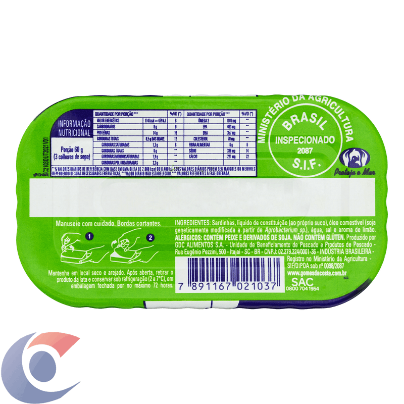 SARD-G-DA-COSTA-125G-LIMAO