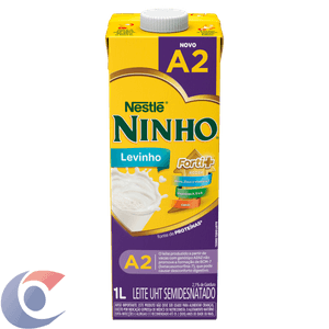 Leite Uht Semidesnatado Ninho Levinho Forti+ A2 1l
