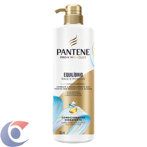 Condicionador Hidratante Pantene Equilíbrio Raiz E Pontas Frasco 510ml