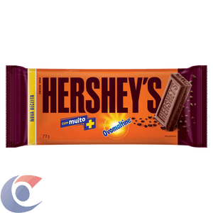 Chocolate Ao Leite Com Ovomaltine Hershey'S Pacote 77g