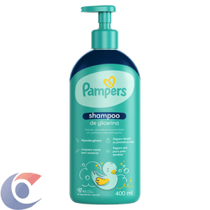 Shampoo Infantil De Glicerina Pampers Frasco 400ml