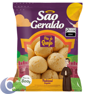 Pão De Queijo São Geraldo Tradicional 800g