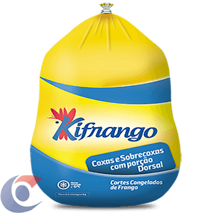 Coxa E Sobrecoxa Congelado Kifrango Com Porção Dorsal Kg