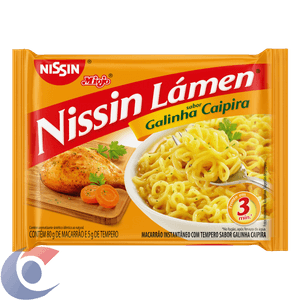 Macarrão Instantâneo Nissin Lámen Galinha Caipira 85g