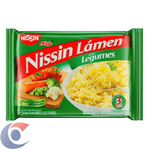 Macarrão Instantâneo Nissin Lámen Legumes 85g