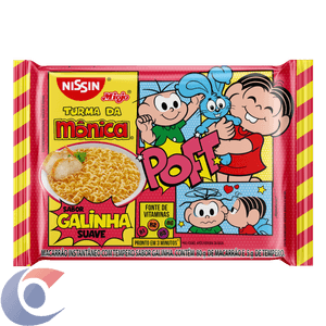 Macarrão Instantâneo Lamén Turma Da Monica De Galinha 85g