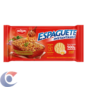 Macarrão Instantâneo Nissin Espaguete T5 500g