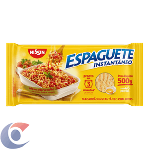 Macarrão Instantâneo Nissin Espaguete T3 500g