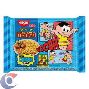 Macarrão Instantâneo Lámen Turma Da Monica Carne 85g