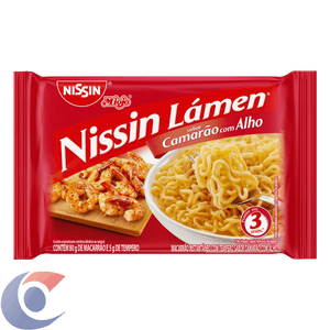 Macarrão Instantâneo Nissin Lamén Camarão Com Alho 85g